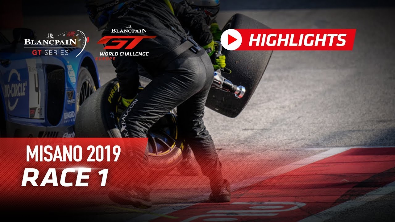 RACE 1 Highlights - Misano 2019 - Blancpain GT World Challenge Europe 