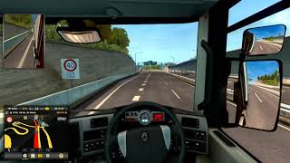 Euro Track Simulator 2　テスト配信アーカイブ（ProjectJapan mod導入）
