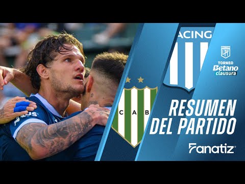 Banfield 1 vs. Racing Club 3 - Resumen del Partido | #torneoclausura2025