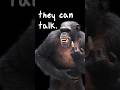 Chimpanzees Can Actually Speak