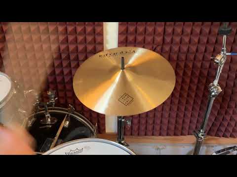 Used Istanbul Agop Traditional Dark 16" Crash 915g w/ video demo of actual cymbal for sale image 3
