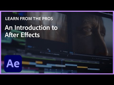 Learn From the Pros | An Introduction to After Effects with Evan Abrams | Adobe Creative Cloud