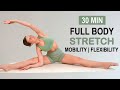 30 Min FLEXIBILITY STRETCHING MOBILITY ROUTINE Full Body Beginner Friendly YOGA Inspired