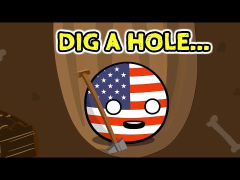 テキサスとメキシコとアメリカの冒険 - Countryballs (USA adventures with Texas and Mexico - Countryballs)