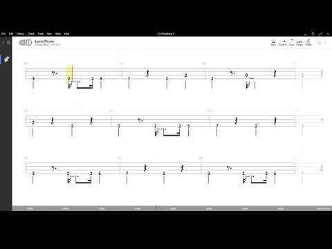 Lacio Drom ( Litfiba ) ,Tablatura e base Senza Basso - Backing bass track - NO BASS