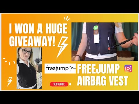 FREEJUMP Airbag Safety Riding Vest - Unboxing |  Equestrian Review I WON AN INSTAGRAM GIVEAWAY!