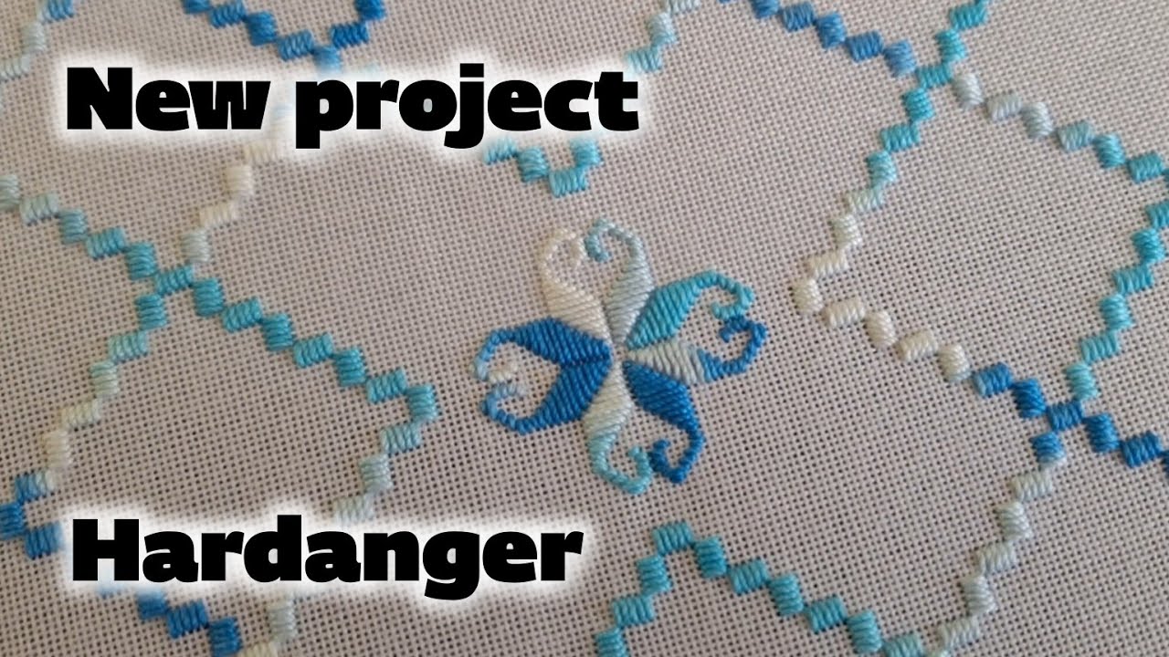 Hand embroidery techniques tutorial  : Hardanger tutorial for beginners
