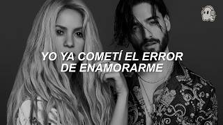 Shakira &amp; Maluma - Clandestino (Letra)
