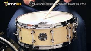 Video thumbnail for Mapex Armory Series Peacemaker Snare Drum 14 x 5.5 by Musician's Friend