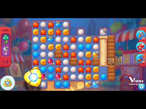 Fishdom. 5588 hard level no boosters and diamonds