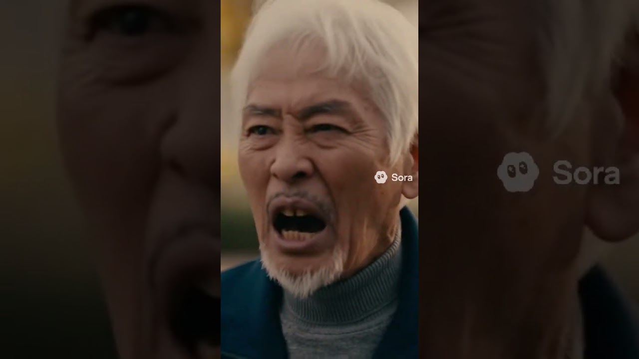 おじいちゃんの喧嘩 #aivideo #ai #sora2
