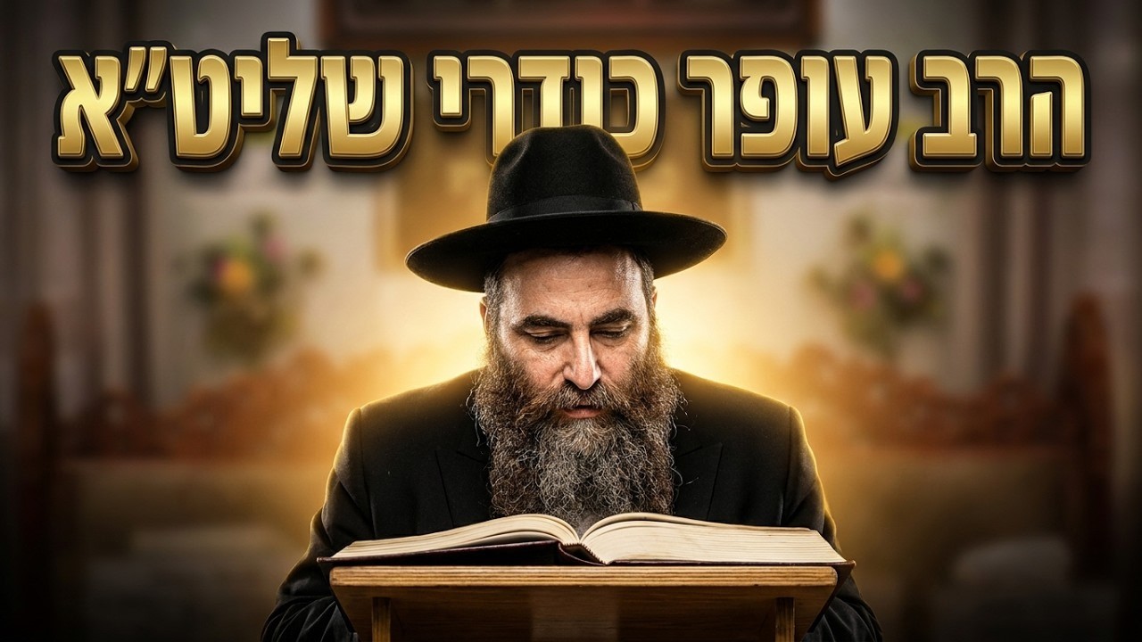 הרב עופר כודרי פרשת כי תצא