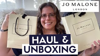 Jo Malone Perfume Unboxing | LUXURY PERFUME | Jo Malone Candles | JOS ATKIN