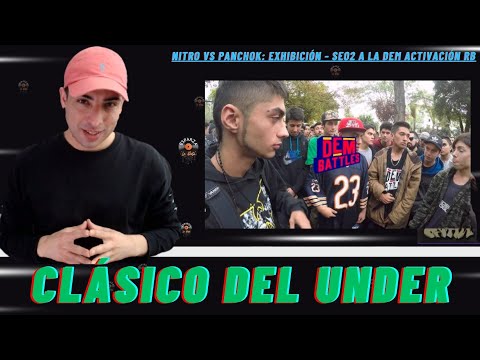 REACCIÓN NITRO vs PANCHOK: Exhibición #Seo2 a la DEM #dembattles #nitro #panchok #chile #freestyle