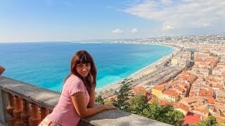 Scenery Video Ecards, We took a ride on a small train around Nice old..