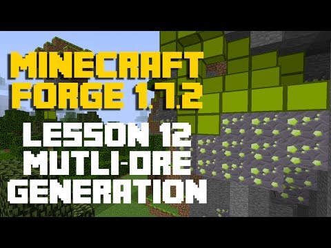 ShaqGames - Minecraft Forge 1.7.2 - Muti-Ore Generation