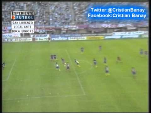San Lorenzo 1 Boca 0 (Relato Marcelo Araujo)  Torneo Clausura 2001
