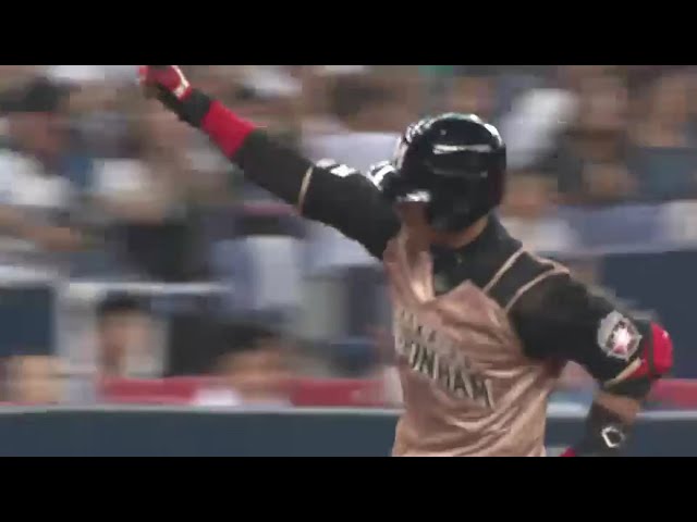 【5回表】狙い撃ち!! ファイターズ・陽 初球の変化球捉えて先制アーチ!! 2016/9/26 Bs-F