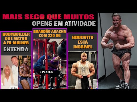 Jay Cutler shows off his current shape + Brandão is very strong + Goodvito is ready + Controversy...