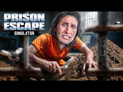 Ich Löffel mich in die Freiheit in Prison Escape Simulator Part 1