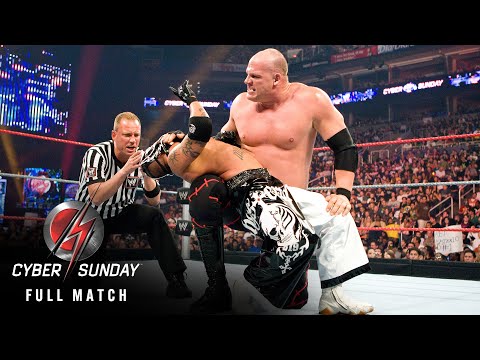 FULL MATCH: Rey Mysterio vs. Kane — No Holds Barred Match: WWE Cyber Sunday 2008