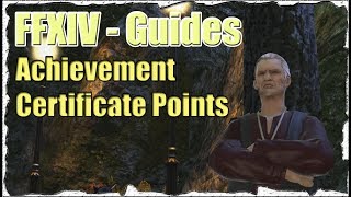 FFXIV Achievement Certificate Points - Stormblood