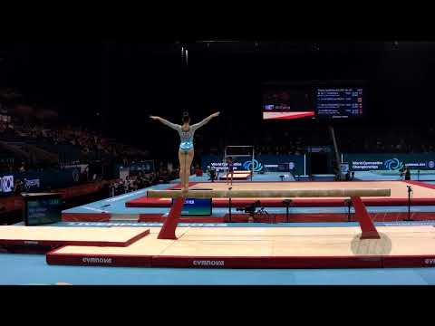SAVELIEVA Diana (UKR) - 2022 Artistic Worlds, Liverpool (GBR) - Qualifications Balance Beam