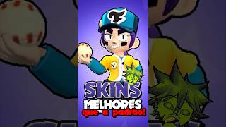 SKINS QUE DEVERIAM SER PADRÃO! #brawlstars #brawlstarsshorts #gaming