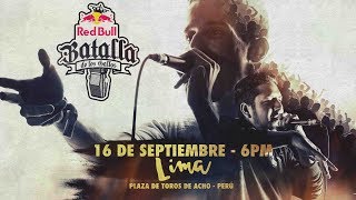 Final Nacional Perú 2017 - Red Bull Batalla de los Gallos