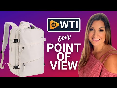 HOMIEE Carry on Backpack - WTI product video review