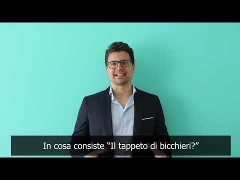 Scherzi per matrimoni: Il tappeto di bicchieri!