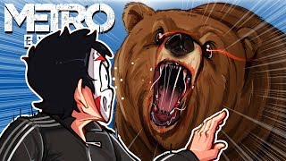Metro Exodus - BEAR FIGHT AND THE DEAD CITY! Ep. 13!
