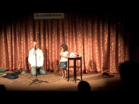 Sweet little girl sings at Stuart Davis show at Boulder Integral