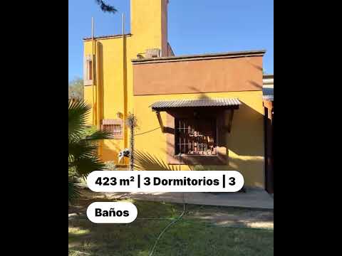 Mendiolaza El Talar 1124m2 totales 423m2 cubiertos APTO CREDITO