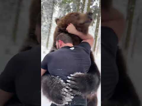 MMA Fighter vs Bear in Russia