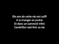 Telephone - Cendrillon (lyrics) 