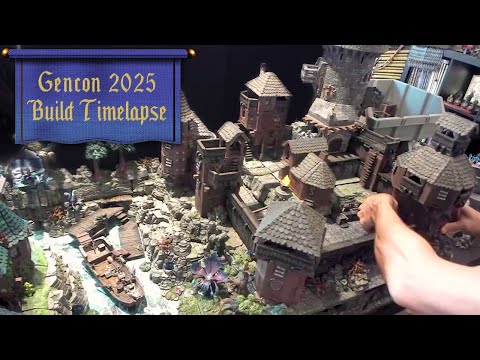 Construction Process Time-Lapse: Gen Con 2025 Build