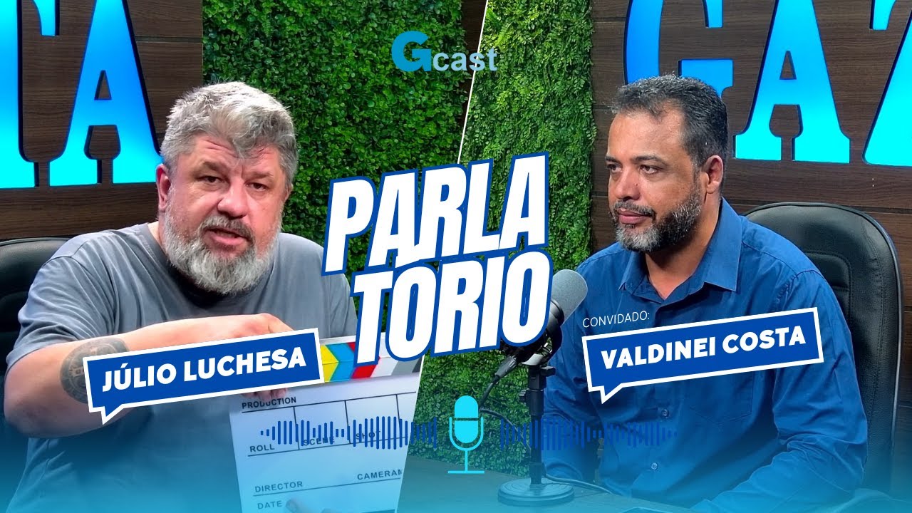 PARLATÓRIO – JÚLIO LUCHESA RECEBE O Delegado de Polícia e Corregedor Aux. do Estado VALDINEI COSTA