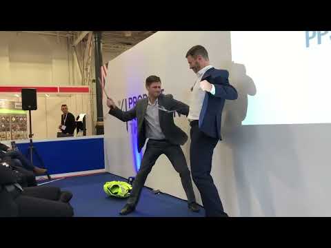 Stich und Schnittfeste Weste «Armadillo» Unterziehweste weiss