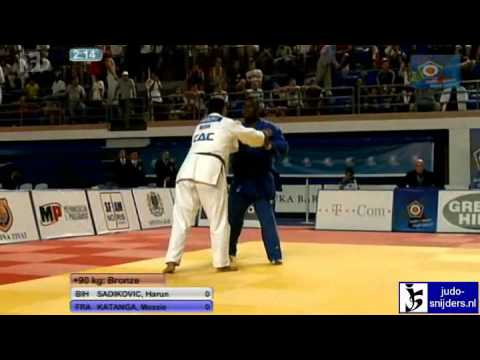 Harun Sadikovic (BIH) - Messie Katanga (FRA) [+90kg] bronze