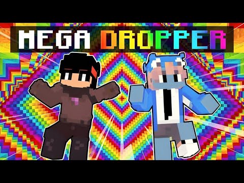 NOOB vs PRO MEGA RAINBOW DROPPER Challenge In Minecraft!