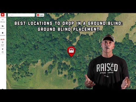 Best Locations To Drop In A Ground Blind: Ground Blind Placement