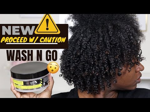 Wash n Go on Type 4 Hair | Proceed With Caution The Mane Choice Video