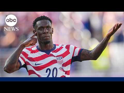 Can the US appeal Folarin Balogun's red card?