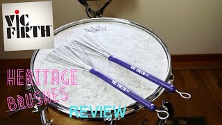 Video thumbnail for VIC FIRTH:HERITAGE BRUSHES by BrendrumJones