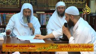 مناقشة الأبحاث والأحاديث بمكتبة مسجد أهل السنة بمنية سمنود 03 05 2017 5