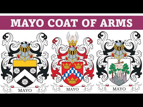Mayo Coat of Arms & Family Crest - Symbols, Bearers, History