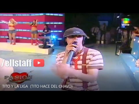 Tito y La Liga vestido de El Chavo del Ocho en Pasion de Sabado