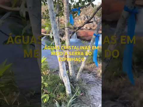 🌿💎 A natureza caprichou na Cachoeira dos Cristais #Diamantina #Minas Gersis