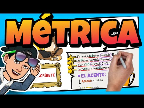 📜 MÉTRICA de un POEMA 📜► para NIÑOS